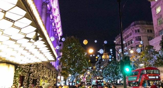 Christmas lights London-8