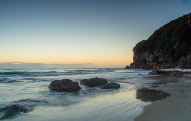 Waihi sunrise April 2-11